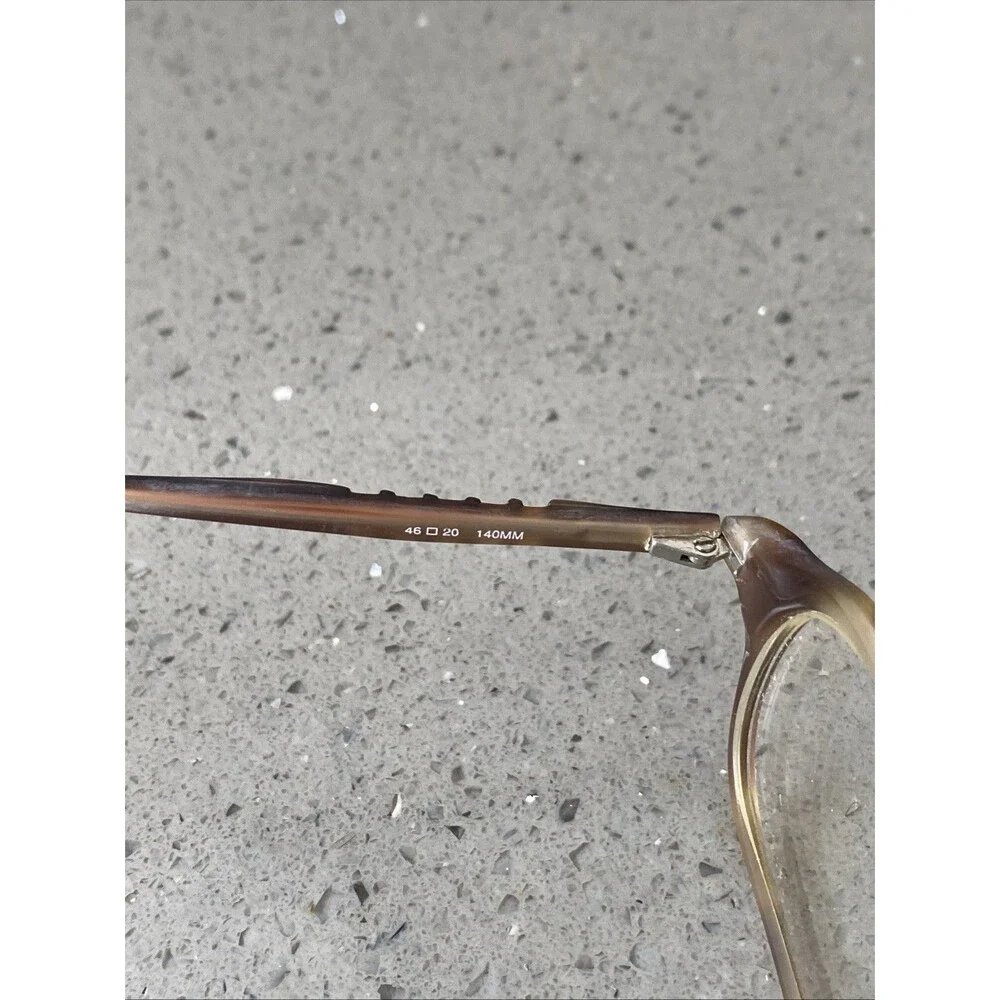 OYCOS OY306 46-20-140 Burgundy/Blonde Full Rim Eyeglasses Frames ONLY tortoise